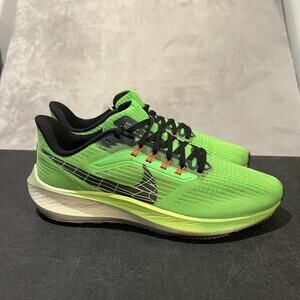 Nike Air Zoom Pegasus 39 Ekiden Shoes Mens 8.5 Green Black Running Sneaker Racer